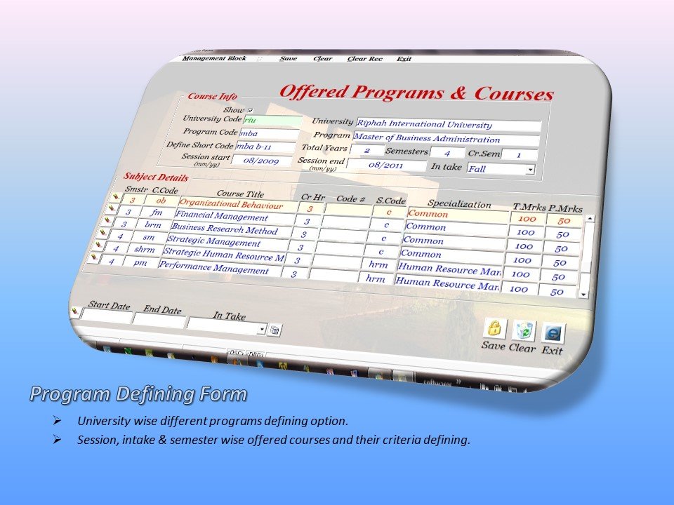 Program Structure